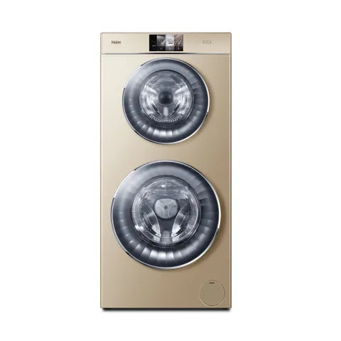 Haier Gemini Duo Golden Front Load Fully Automatic Washing Machine