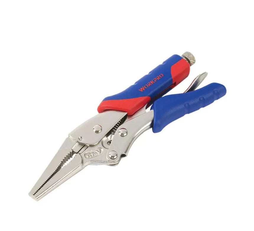 9-Inch (230mm) Long Nose Straight Jaw Locking Pliers