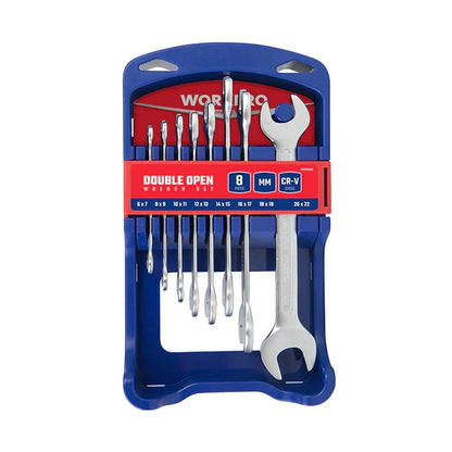 WORKPRO 8-Piece Open-End Wrench Set