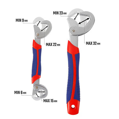 2-Piece Multifunction Wrench Set