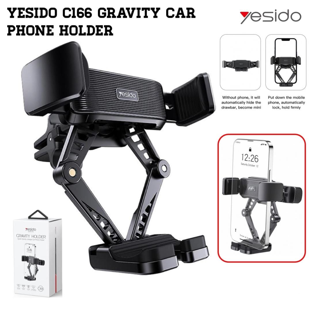 حامل Gravity للسيارة C166 من Yesido