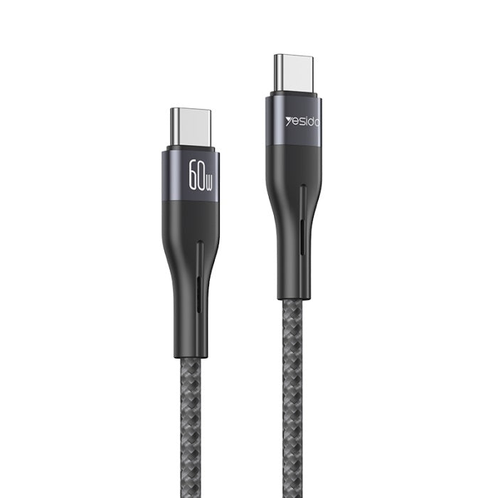 Yesido CA156 60W USB-C to USB-C Cotton Data Cable