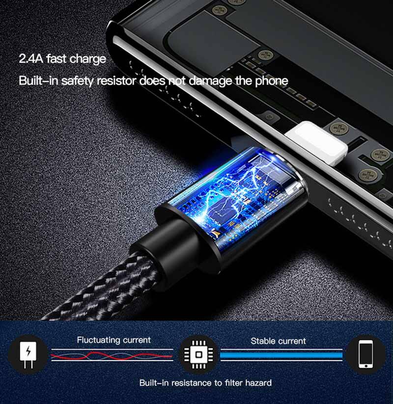 Yesido CA54 0.3M USB Data Cable for Lightning (iPhone)