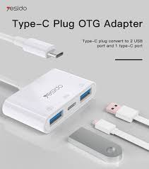 محول USB-C و Micro USB OTG من Yesido GS17