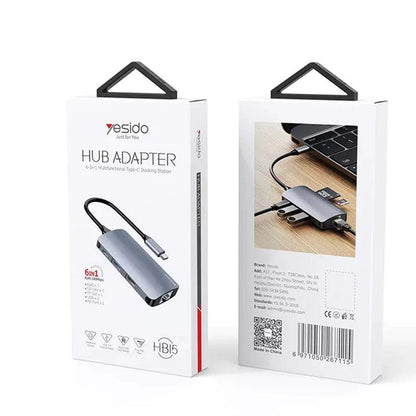 Yesido HB15 Multi-Port USB Hub