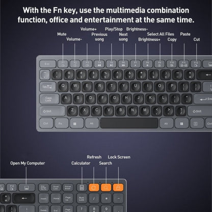 Yesido KB19 Wireless Arabic Keyboard