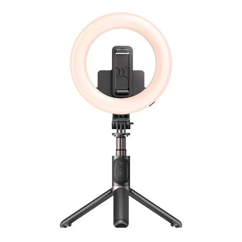 عصا سيلفي لاسلكية مزودة بRing Light SF12 من Yesido