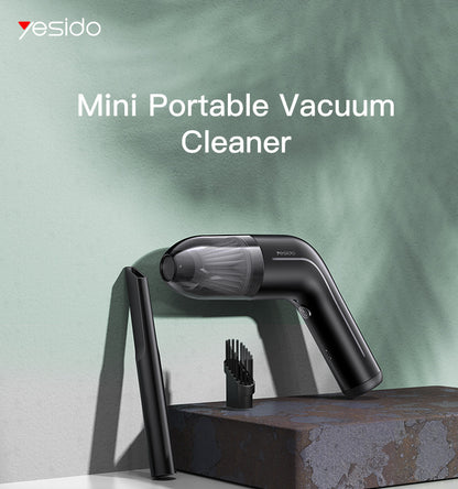 Yesido VC02 Mini Portable Cordless Car Vacuum Cleaner