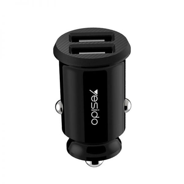 Yesido Y29 Dual USB 2.4A Mini Plastic Car Charger