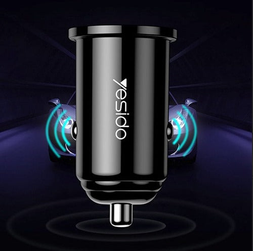 Yesido Y38 Multi-Protocol Car Charger (QC 2.0/3.0/FCP/AFC Support)