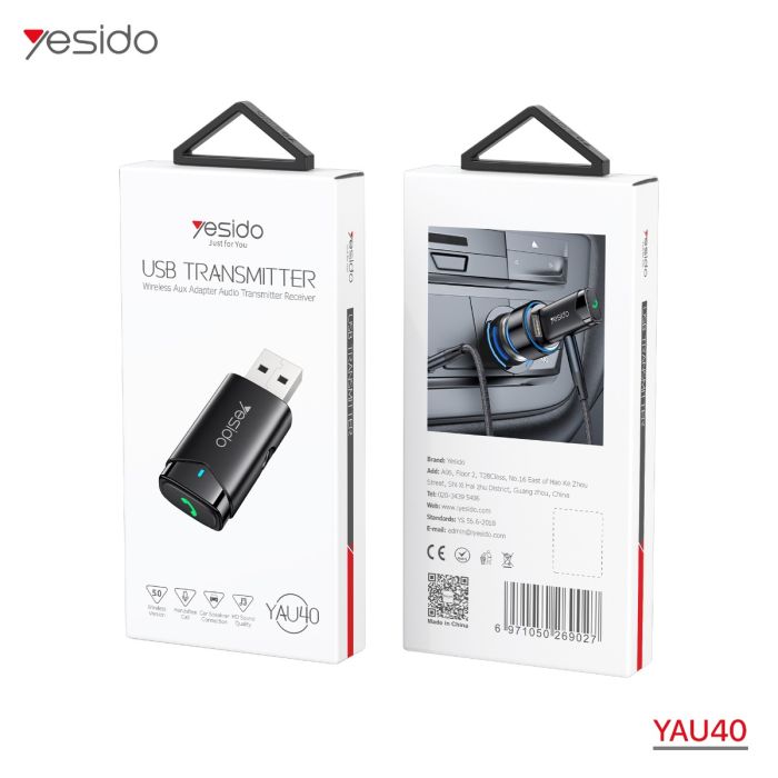 Yesido YAU40 USB Bluetooth Adapter for Car