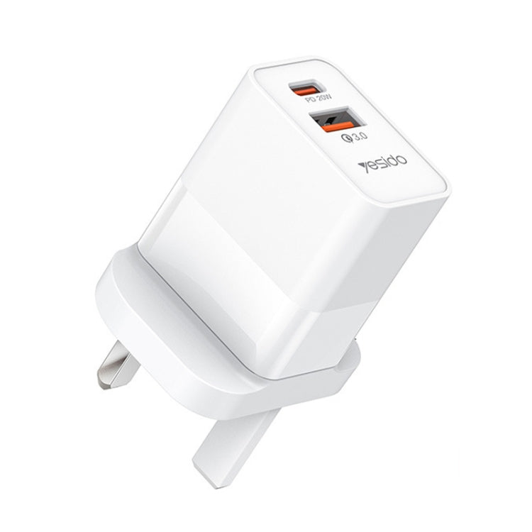 Yesido YC32-EU PD 20W + QC3.0 Quick Charger