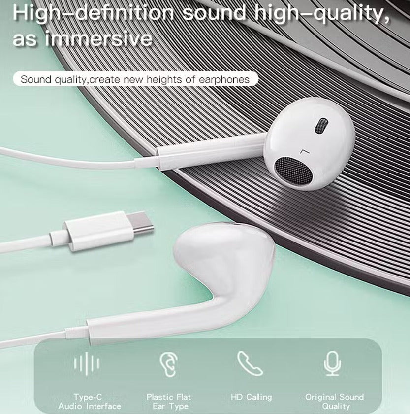 Yesido YH38 Type-C Earphone Deep Bass