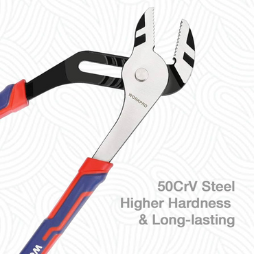 10" Cr-V Groove Joint Pliers