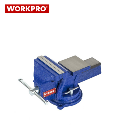 Bench Vise with Swivel Base and Anvil