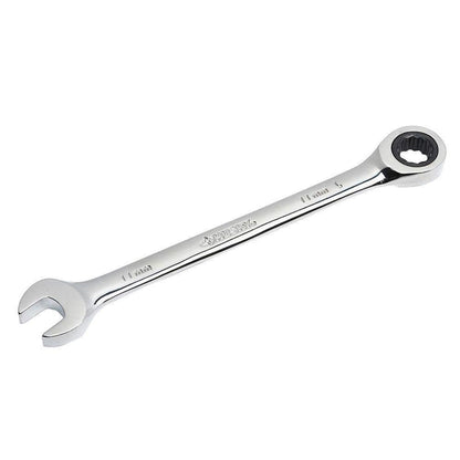 WORKPRO 11mm Combination Wrench with Ratcheting Ends