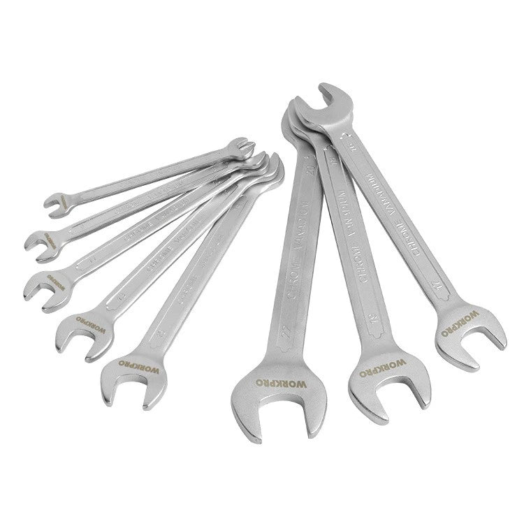 WORKPRO 8-Piece Open-End Wrench Set